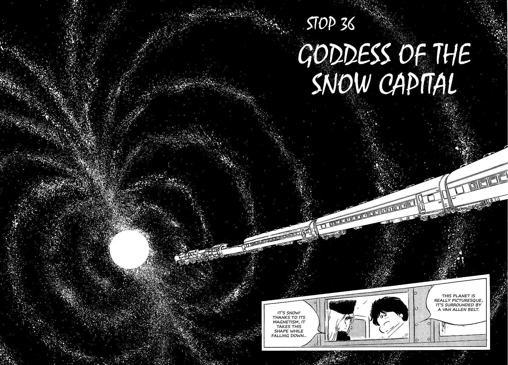 Ginga Tetsudou 999 Chapter 36 page 2 - Chapter 36: Goddess of the Snow Capital