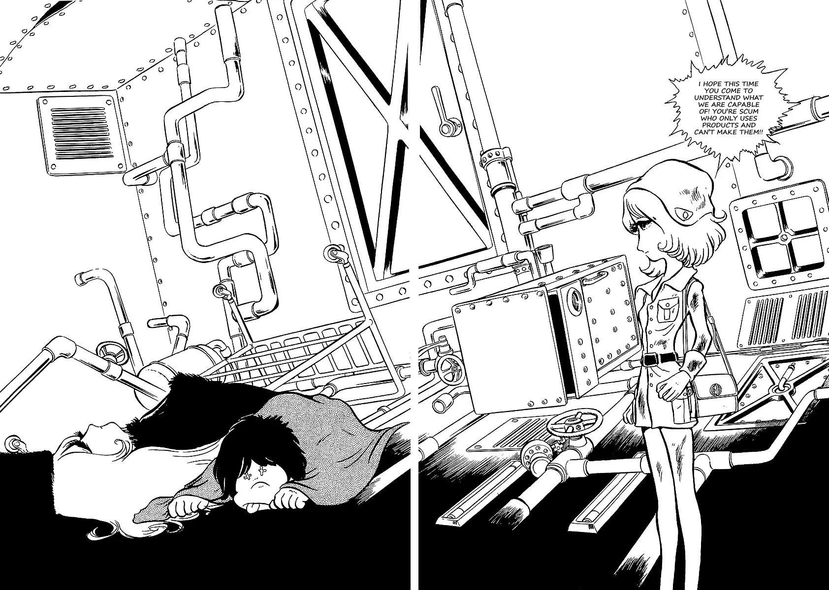 Ginga Tetsudou 999 Chapter 37 page 18 - Chapter 37: Angel of Steel