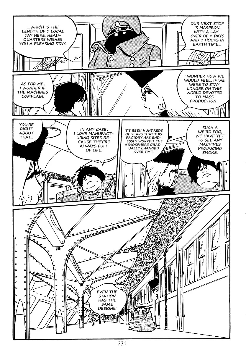 Ginga Tetsudou 999 Chapter 37 page 9 - Chapter 37: Angel of Steel