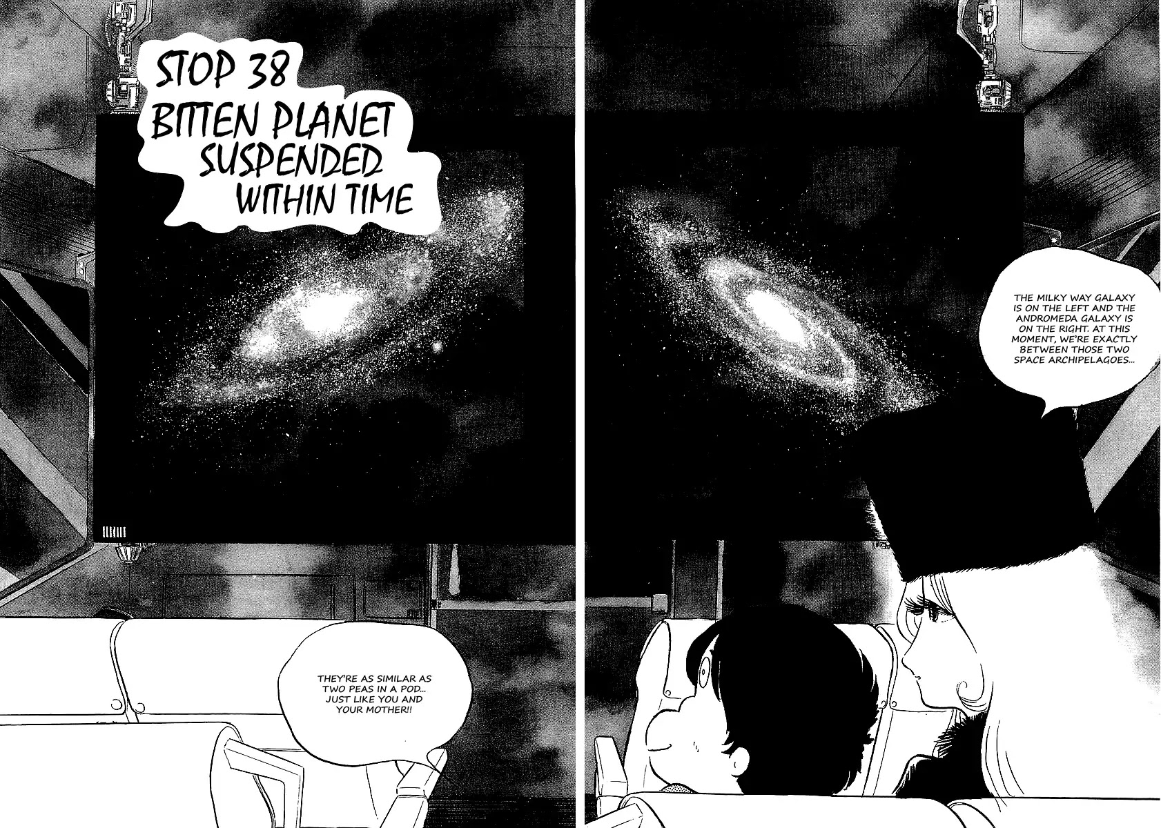 Ginga Tetsudou 999 Chapter 38 page 2 - Chapter 38: Bitten Planet Suspended In Time