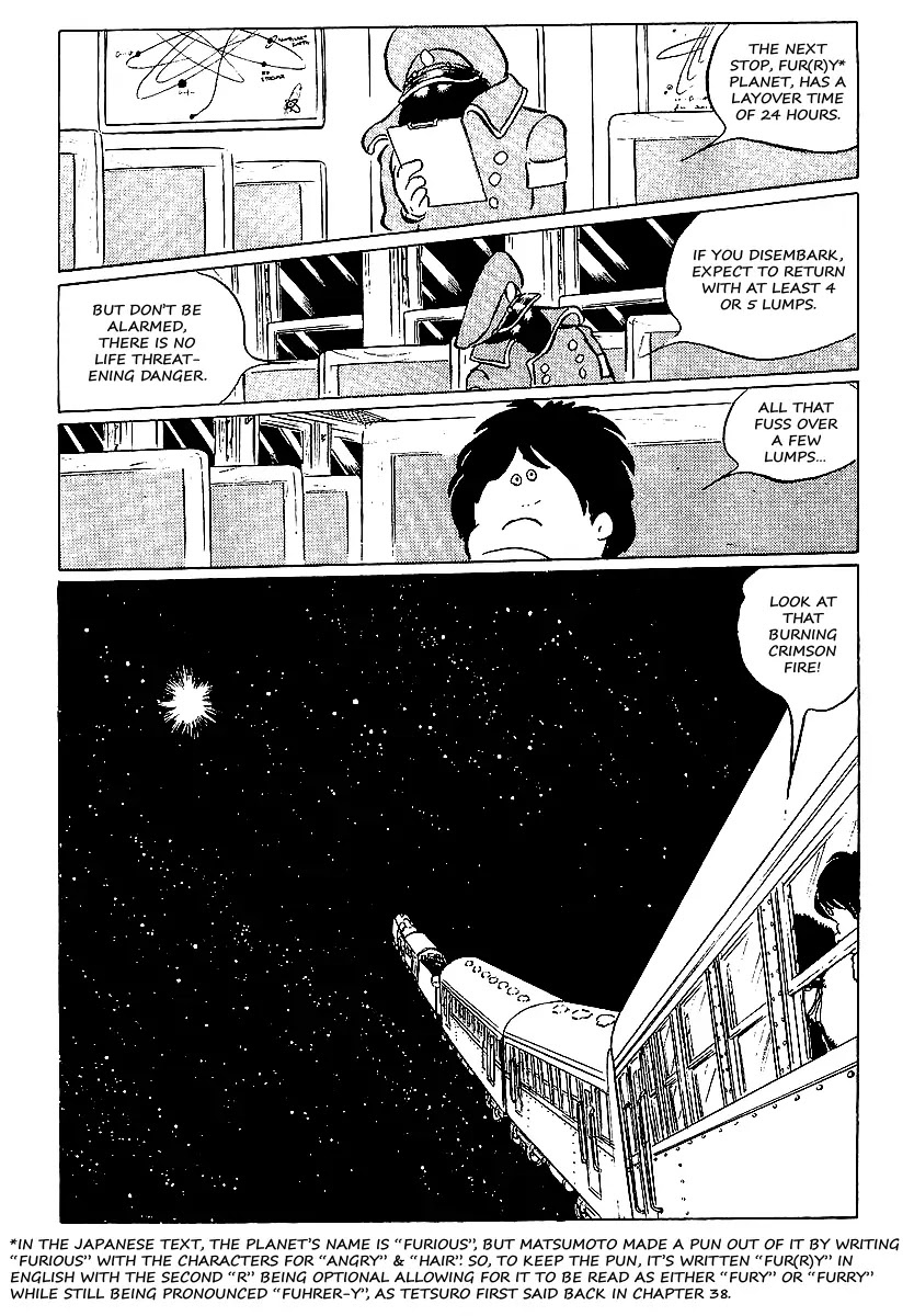 Ginga Tetsudou 999 Chapter 39 page 5 - Chapter 39: Fur(r)y Planet