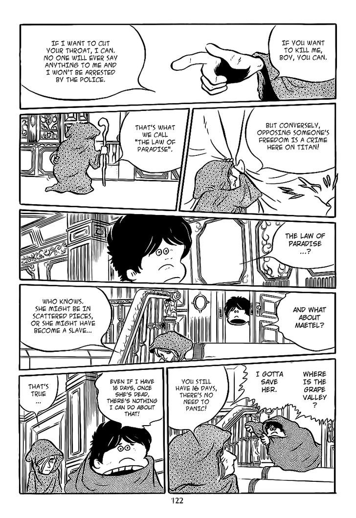 Ginga Tetsudou 999 Chapter 4 page 10 - Chapter 4 : The Sleeping Soldier of Titan