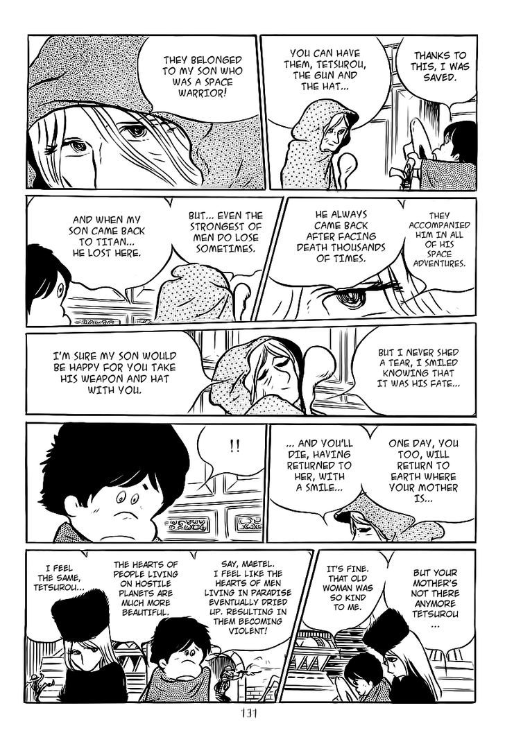 Ginga Tetsudou 999 Chapter 4 page 19 - Chapter 4 : The Sleeping Soldier of Titan