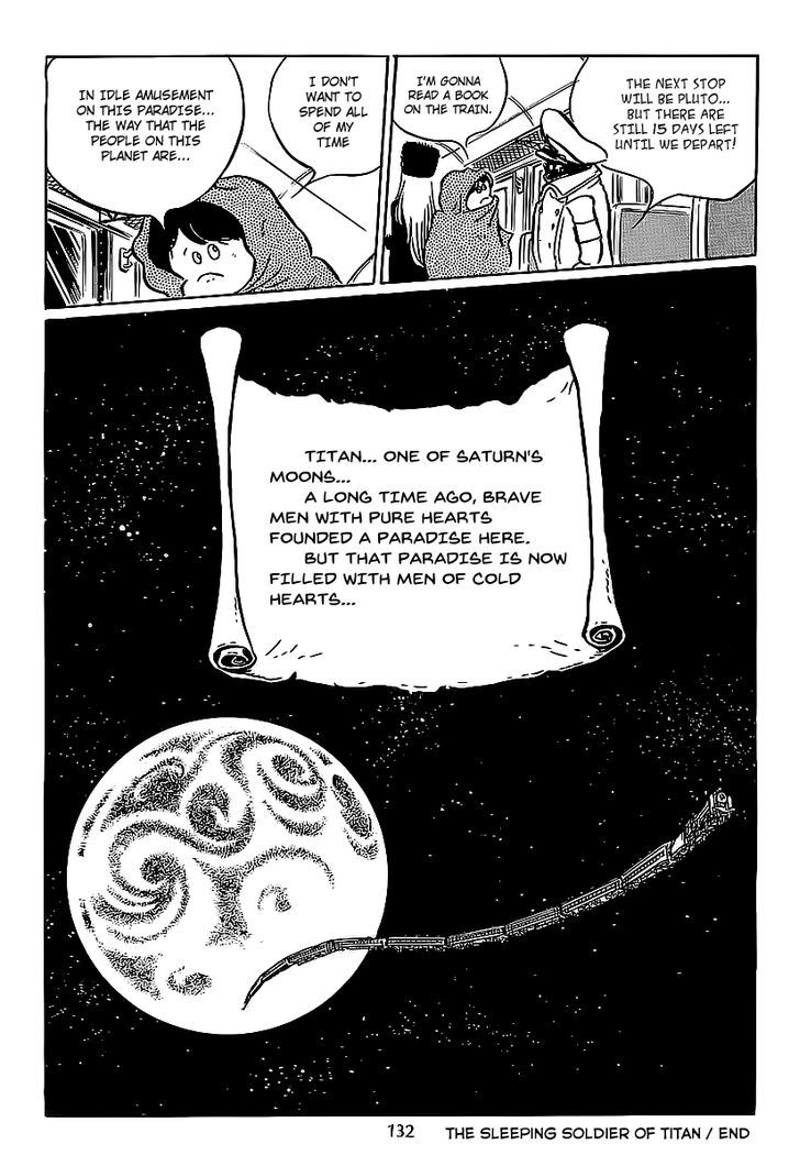 Ginga Tetsudou 999 Chapter 4 page 20 - Chapter 4 : The Sleeping Soldier of Titan