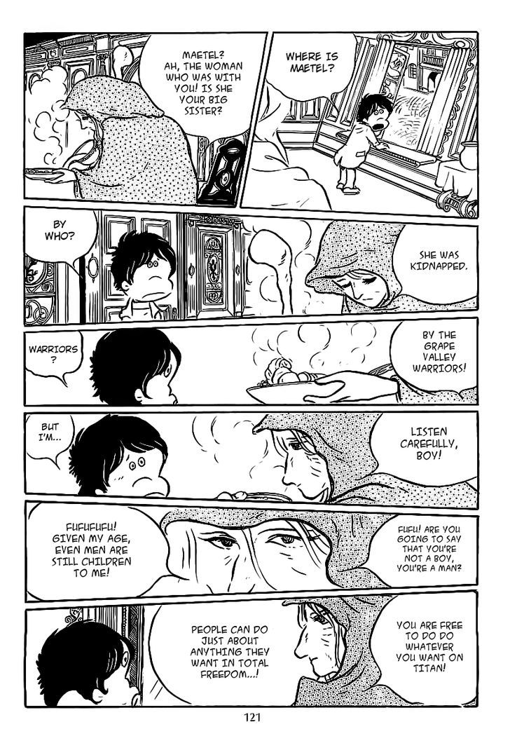Ginga Tetsudou 999 Chapter 4 page 9 - Chapter 4 : The Sleeping Soldier of Titan