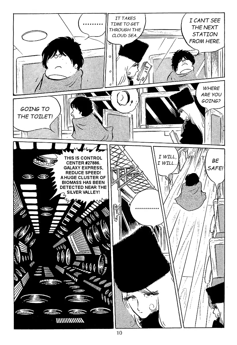 Ginga Tetsudou 999 Chapter 40 page 10 - Chapter 40: The Haunted World of Filaments