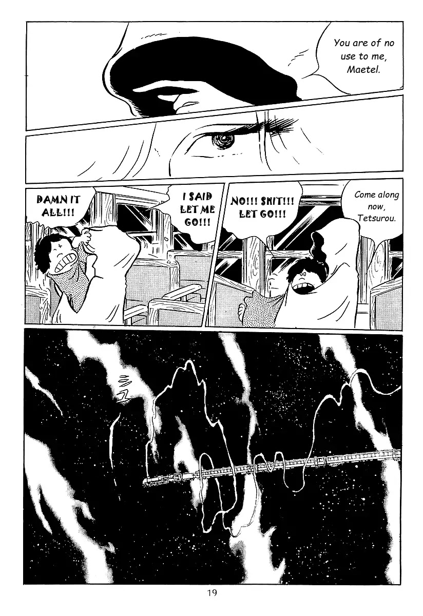 Ginga Tetsudou 999 Chapter 40 page 19 - Chapter 40: The Haunted World of Filaments