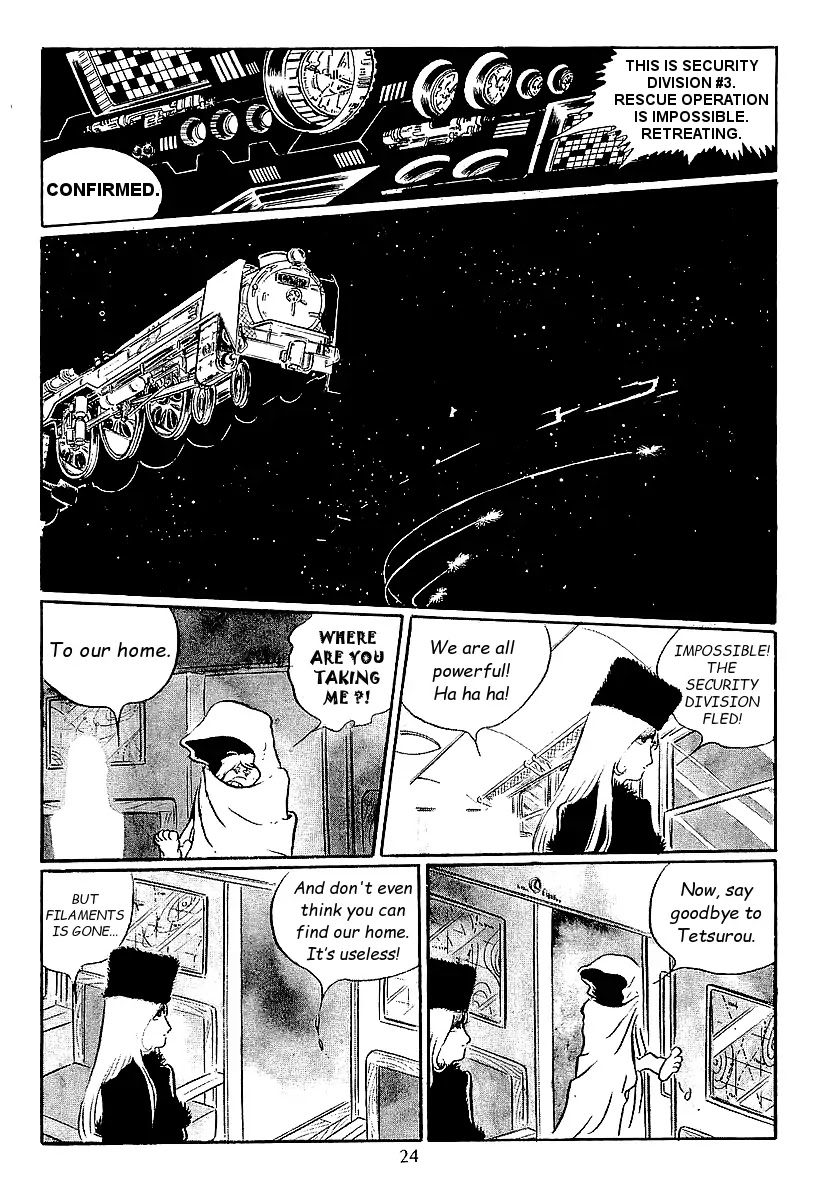 Ginga Tetsudou 999 Chapter 40 page 23 - Chapter 40: The Haunted World of Filaments