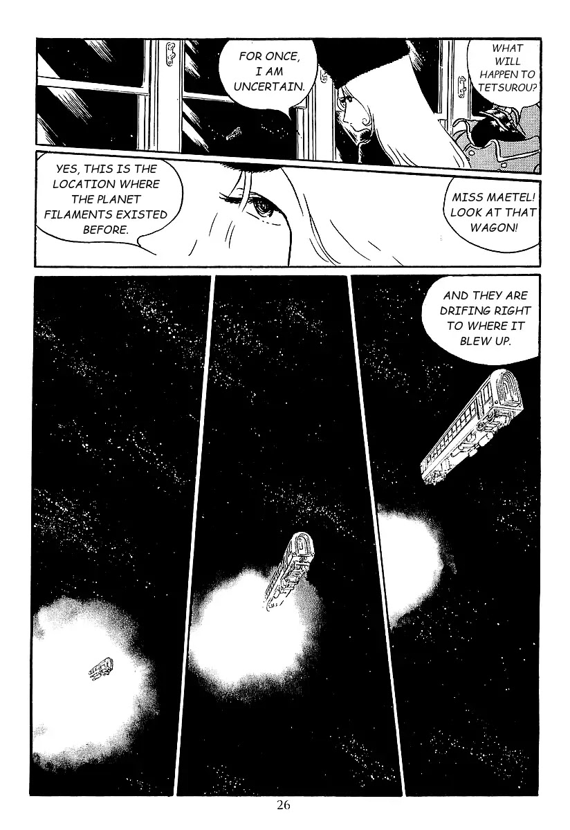 Ginga Tetsudou 999 Chapter 40 page 25 - Chapter 40: The Haunted World of Filaments