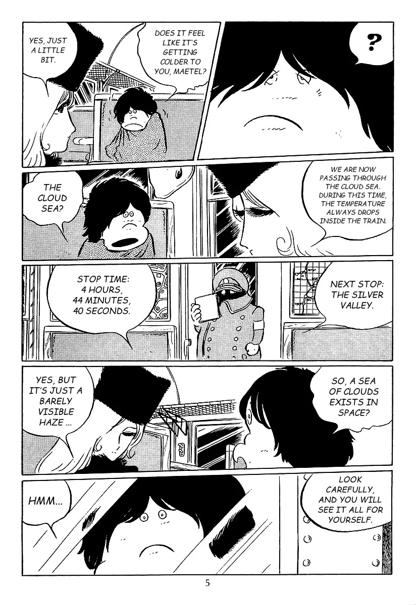 Ginga Tetsudou 999 Chapter 40 page 6 - Chapter 40: The Haunted World of Filaments
