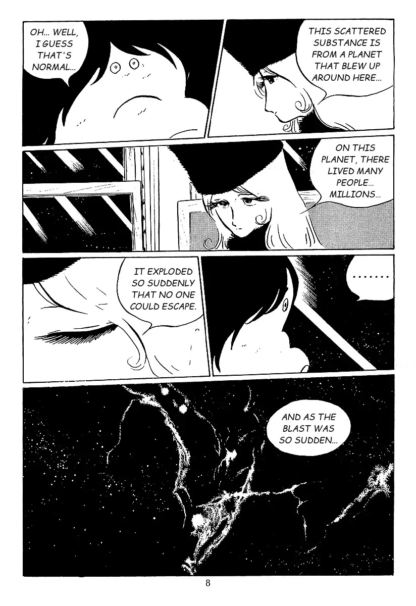 Ginga Tetsudou 999 Chapter 40 page 8 - Chapter 40: The Haunted World of Filaments