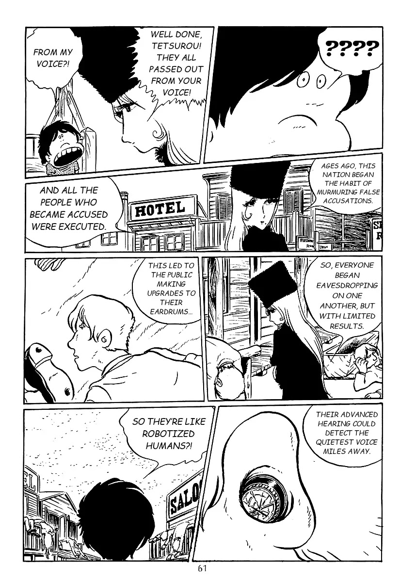 Ginga Tetsudou 999 Chapter 41 page 23 - Chapter 41: The Silent Holy Land