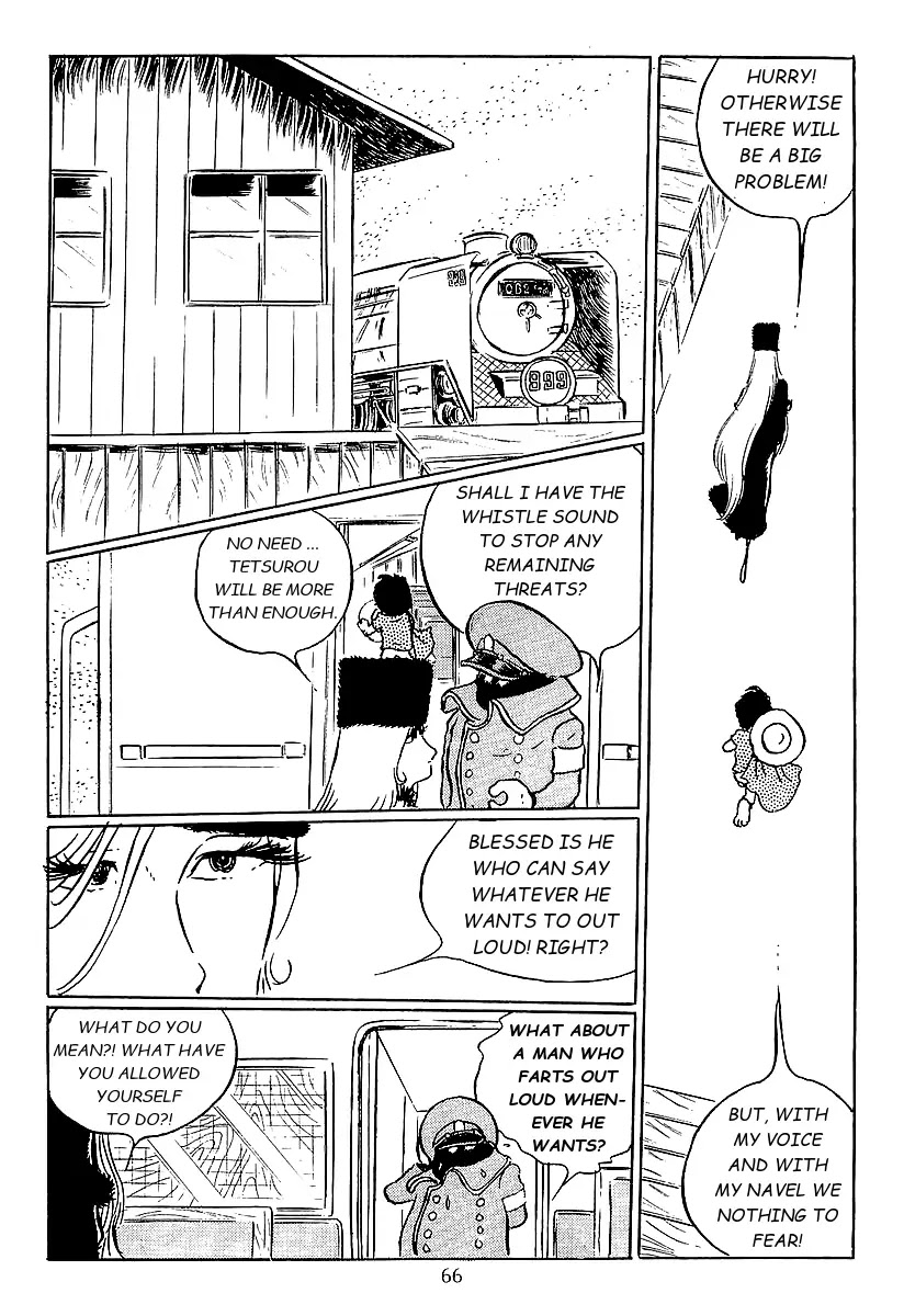 Ginga Tetsudou 999 Chapter 41 page 28 - Chapter 41: The Silent Holy Land
