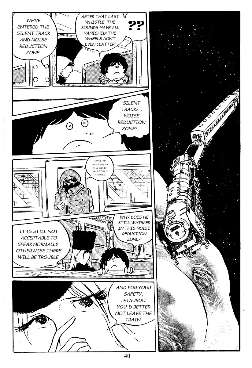 Ginga Tetsudou 999 Chapter 41 page 3 - Chapter 41: The Silent Holy Land