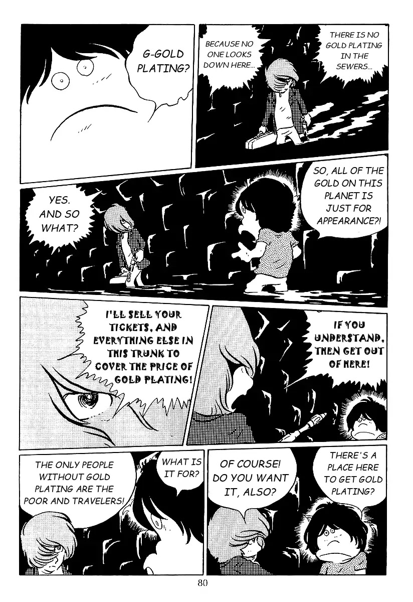 Ginga Tetsudou 999 Chapter 42 page 12 - Chapter 42: Witch of the Plated City