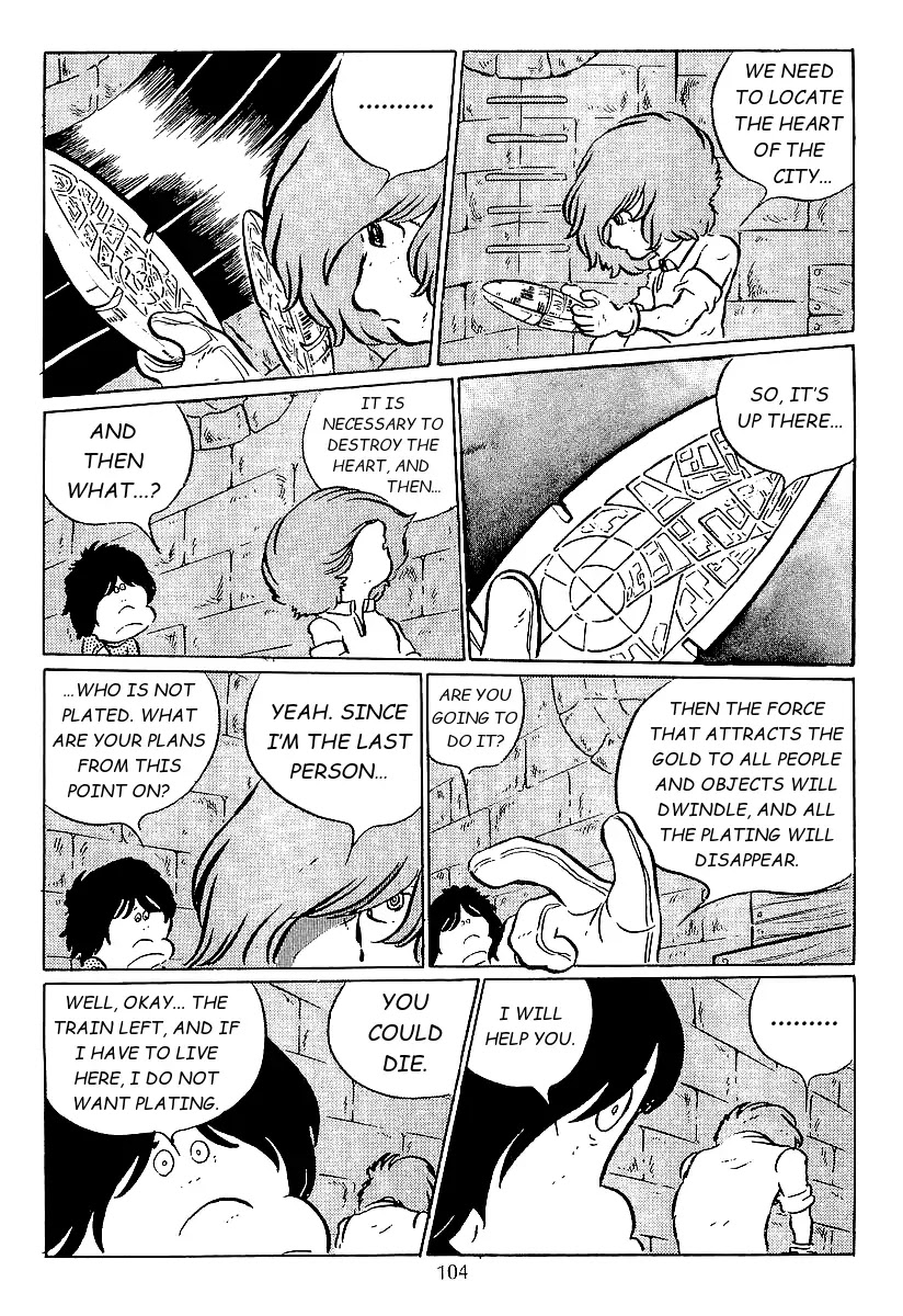 Ginga Tetsudou 999 Chapter 42 page 35 - Chapter 42: Witch of the Plated City