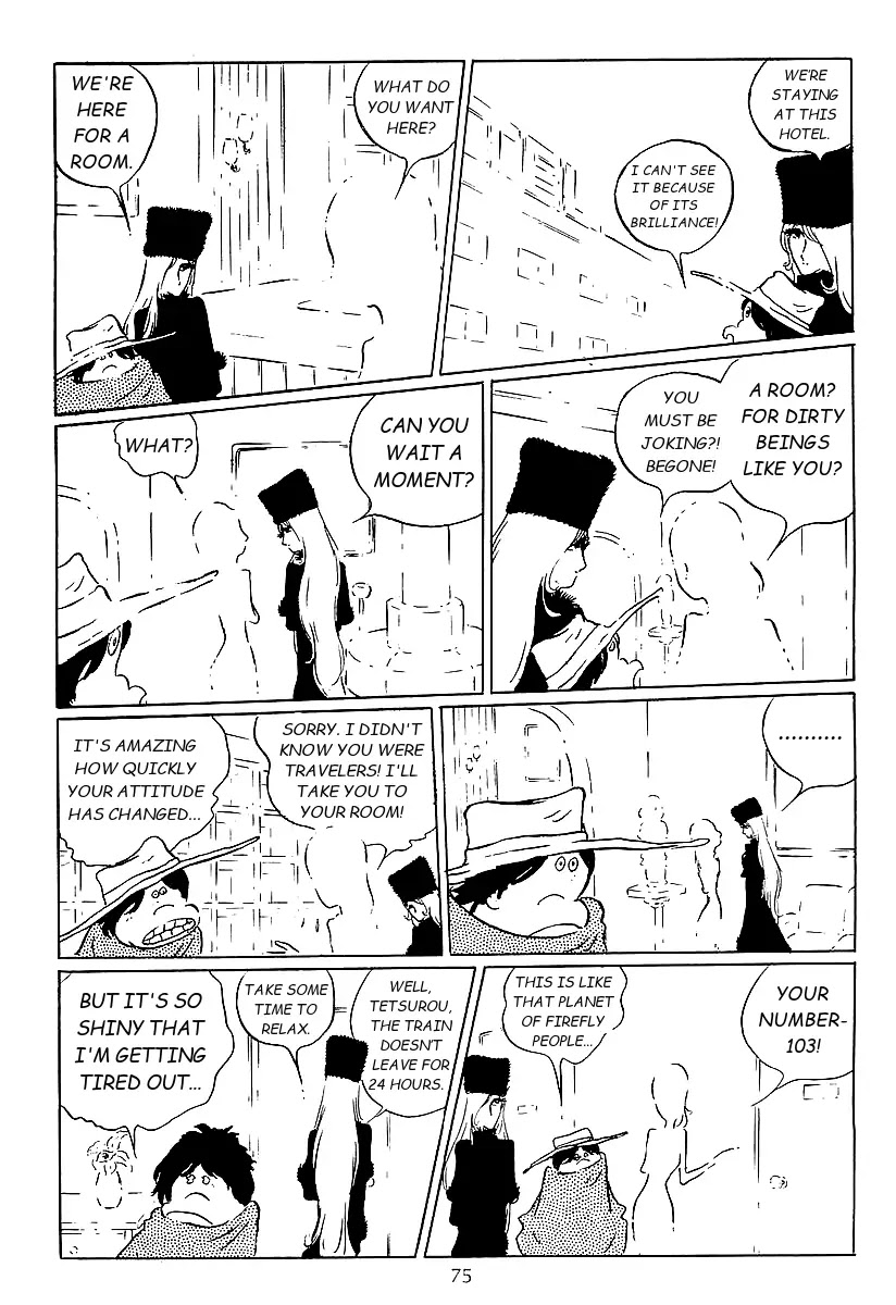 Ginga Tetsudou 999 Chapter 42 page 7 - Chapter 42: Witch of the Plated City