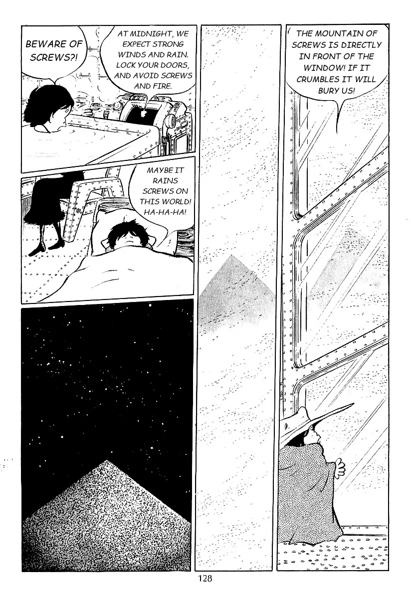 Ginga Tetsudou 999 Chapter 43 page 10 - Chapter 43: Uratores's Mountain of Screws