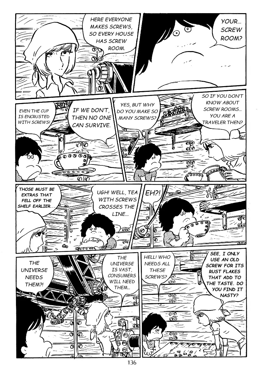 Ginga Tetsudou 999 Chapter 43 page 17 - Chapter 43: Uratores's Mountain of Screws