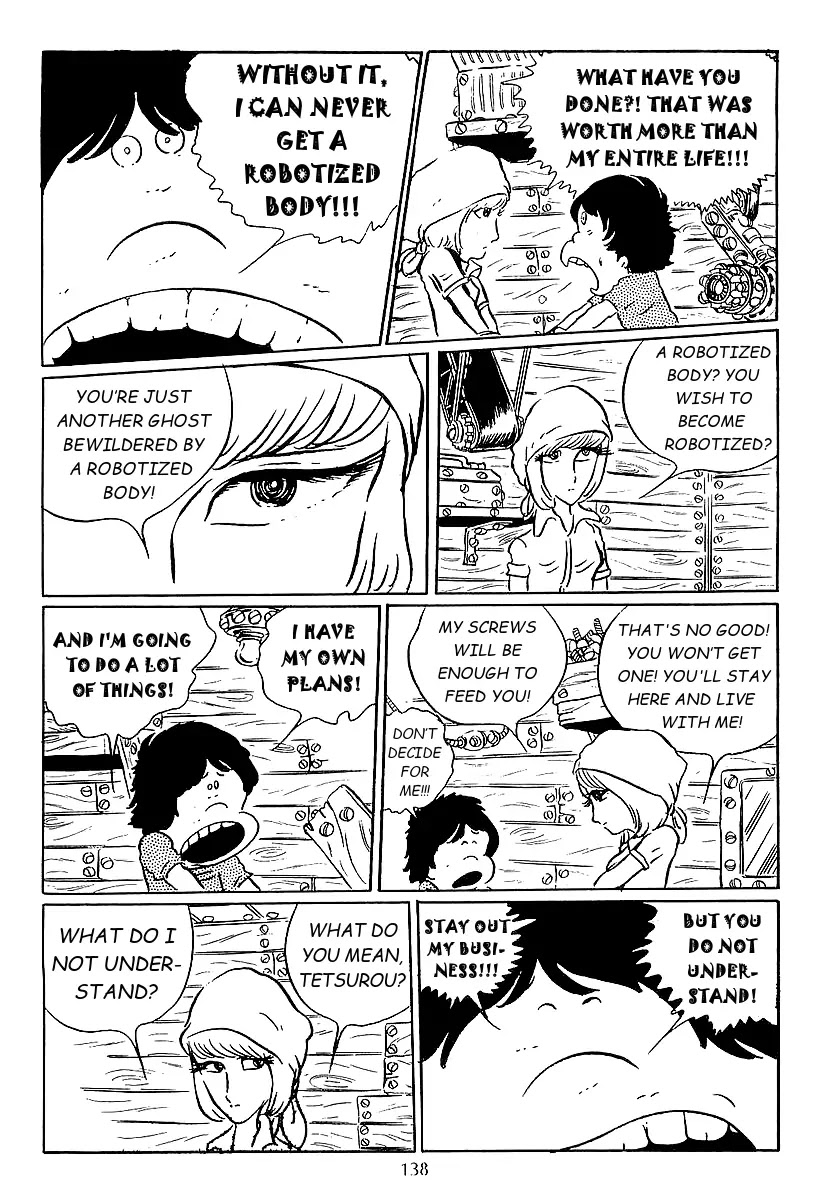 Ginga Tetsudou 999 Chapter 43 page 19 - Chapter 43: Uratores's Mountain of Screws