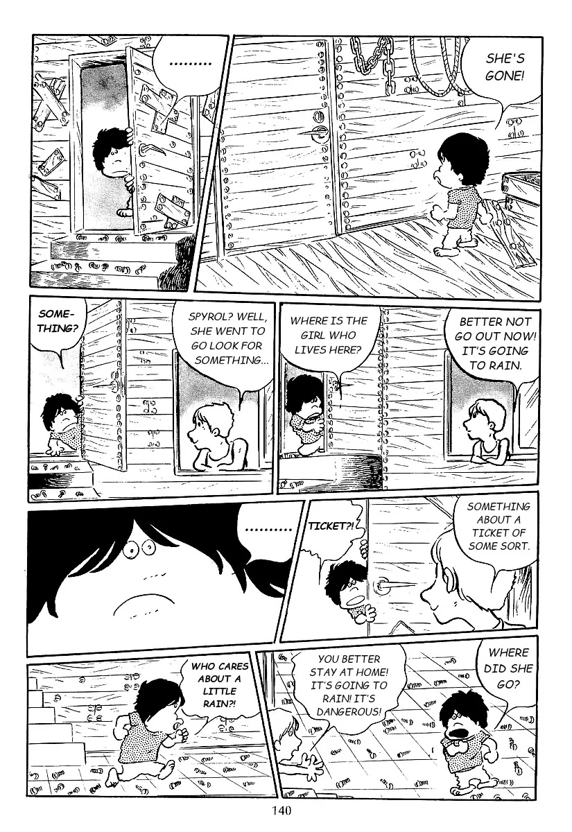 Ginga Tetsudou 999 Chapter 43 page 21 - Chapter 43: Uratores's Mountain of Screws