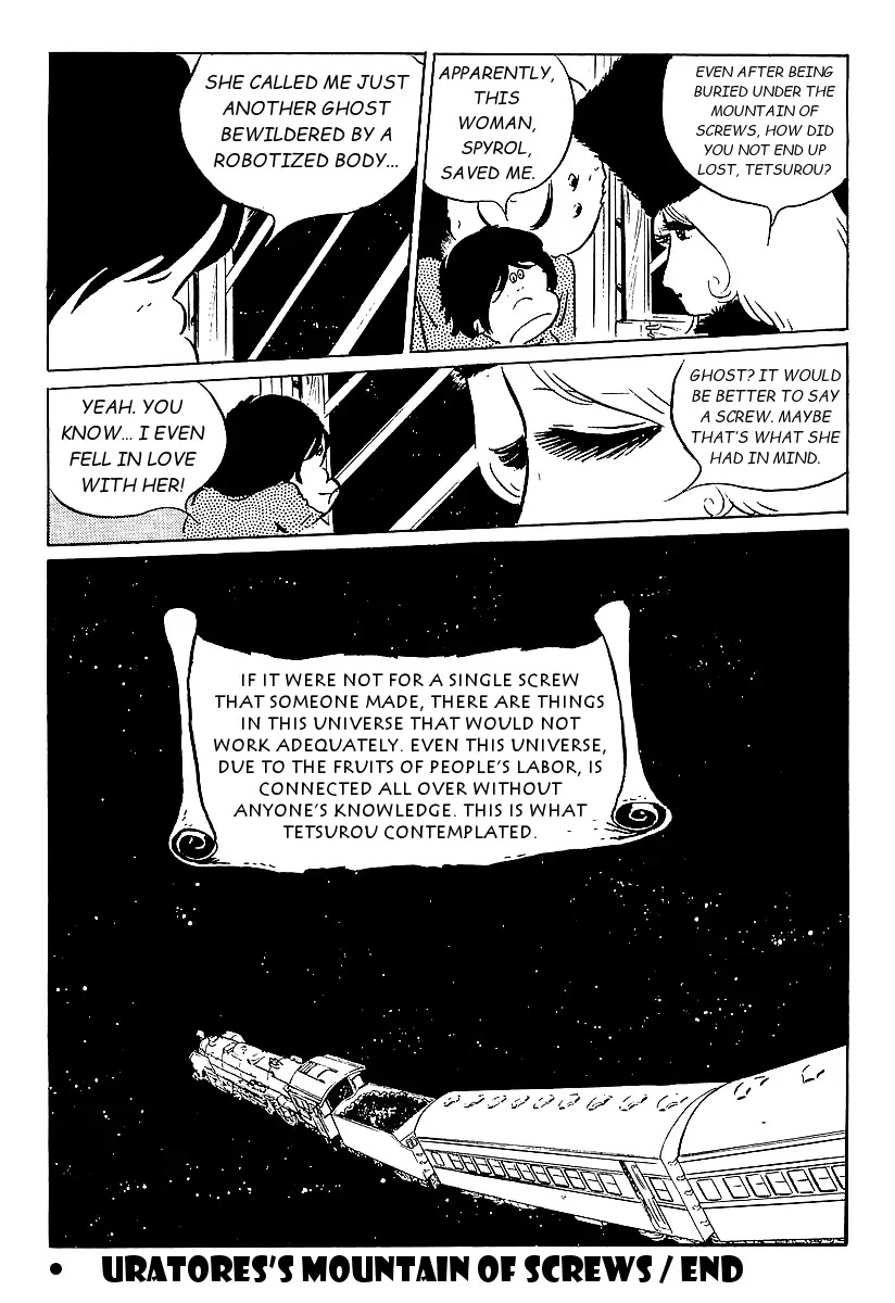 Ginga Tetsudou 999 Chapter 43 page 29 - Chapter 43: Uratores's Mountain of Screws