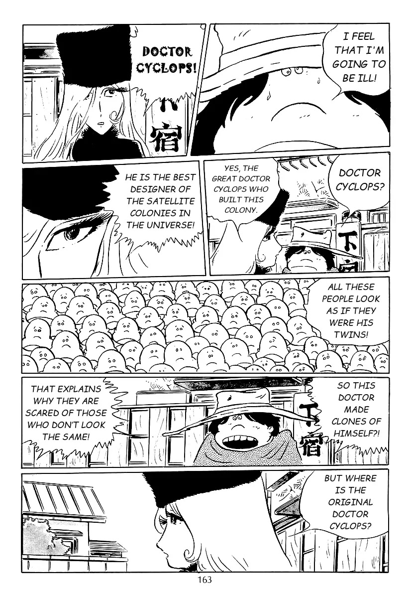 Ginga Tetsudou 999 Chapter 44 page 13 - Chapter 44: The Grand Chief, Cyclops