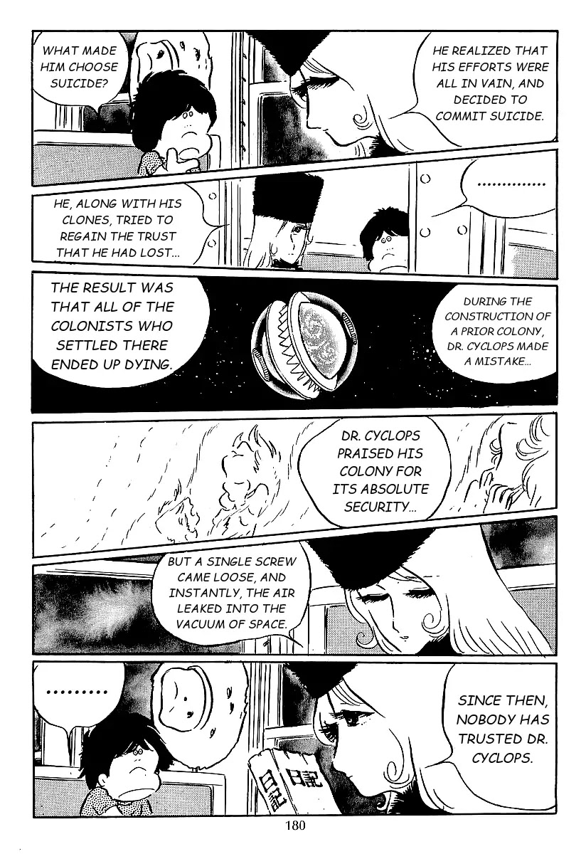 Ginga Tetsudou 999 Chapter 44 page 28 - Chapter 44: The Grand Chief, Cyclops