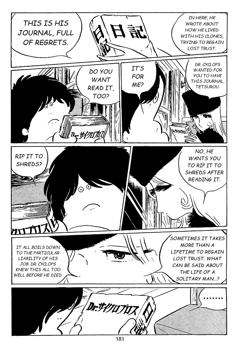 Ginga Tetsudou 999 Chapter 44 page 29 - Chapter 44: The Grand Chief, Cyclops