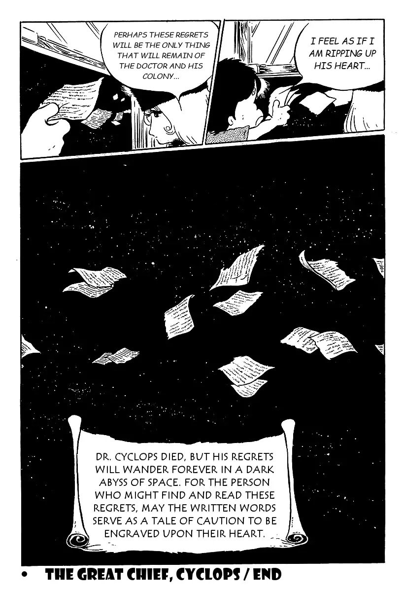 Ginga Tetsudou 999 Chapter 44 page 31 - Chapter 44: The Grand Chief, Cyclops