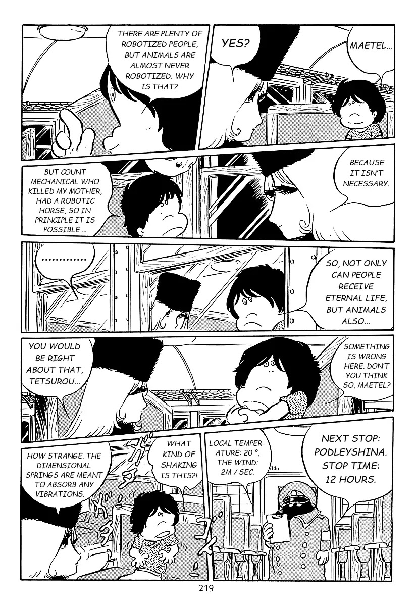 Ginga Tetsudou 999 Chapter 46 page 1 - Chapter 46: The Cowardly Empire