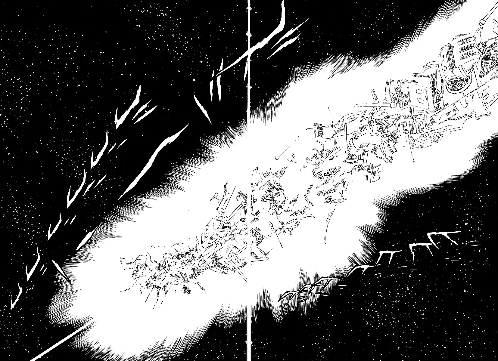 Ginga Tetsudou 999 Chapter 46 page 17 - Chapter 46: The Cowardly Empire