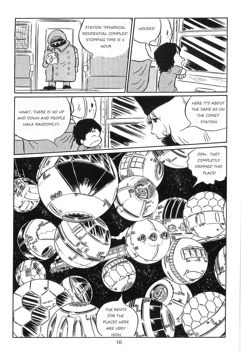 Ginga Tetsudou 999 Chapter 48 page 13 - Chapter 48: The Elder of Round Houses