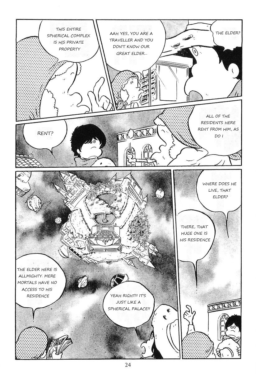 Ginga Tetsudou 999 Chapter 48 page 27 - Chapter 48: The Elder of Round Houses