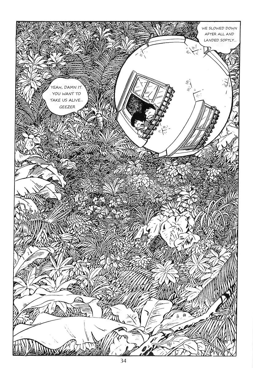 Ginga Tetsudou 999 Chapter 48 page 37 - Chapter 48: The Elder of Round Houses