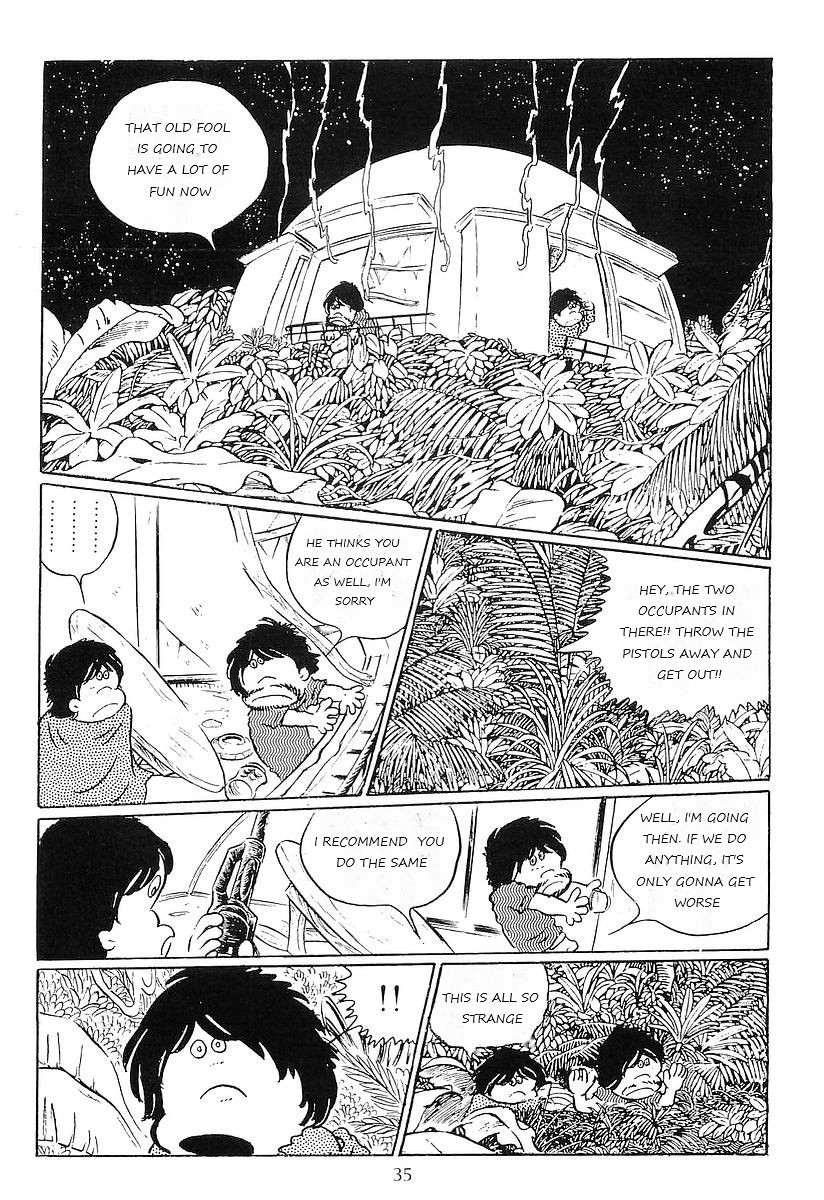Ginga Tetsudou 999 Chapter 48 page 38 - Chapter 48: The Elder of Round Houses