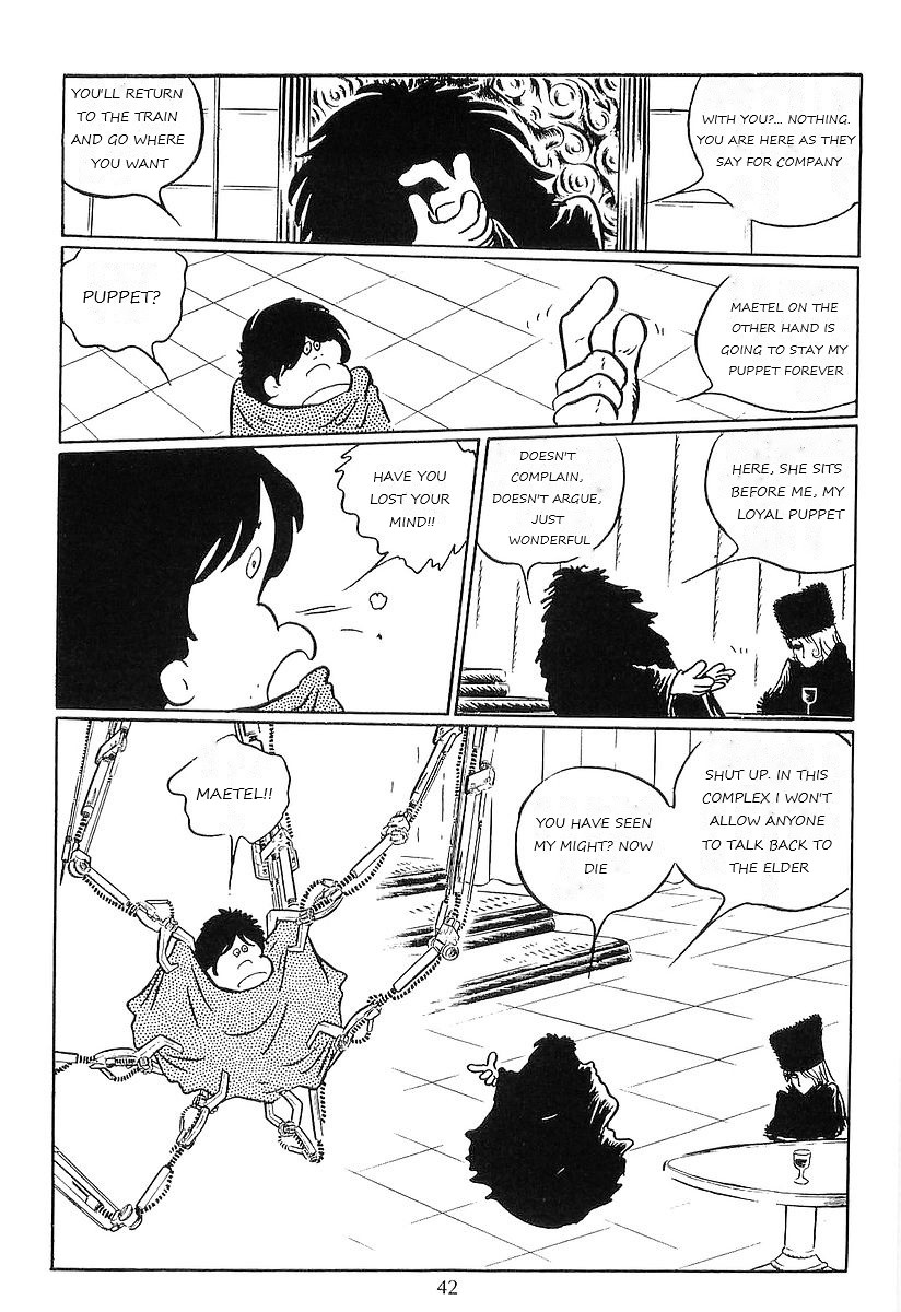 Ginga Tetsudou 999 Chapter 48 page 45 - Chapter 48: The Elder of Round Houses