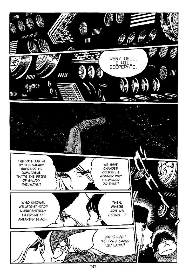 Ginga Tetsudou 999 Chapter 5 page 10 - Chapter 5 : Antares, the Great Bandit