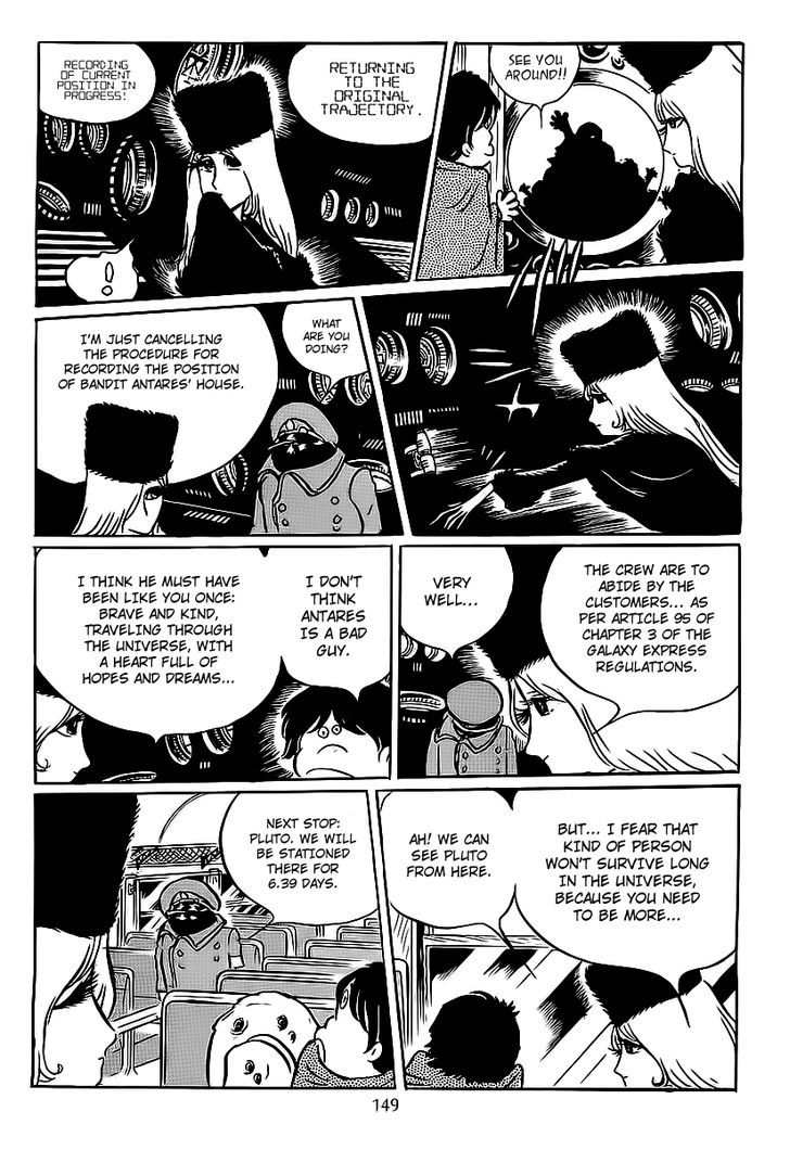 Ginga Tetsudou 999 Chapter 5 page 17 - Chapter 5 : Antares, the Great Bandit