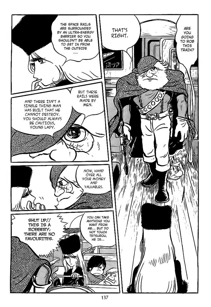 Ginga Tetsudou 999 Chapter 5 page 5 - Chapter 5 : Antares, the Great Bandit