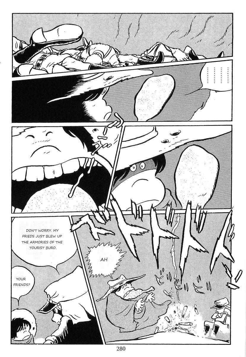 Ginga Tetsudou 999 Chapter 54 page 36 - Chapter 54: The Laboratory of Eternal War