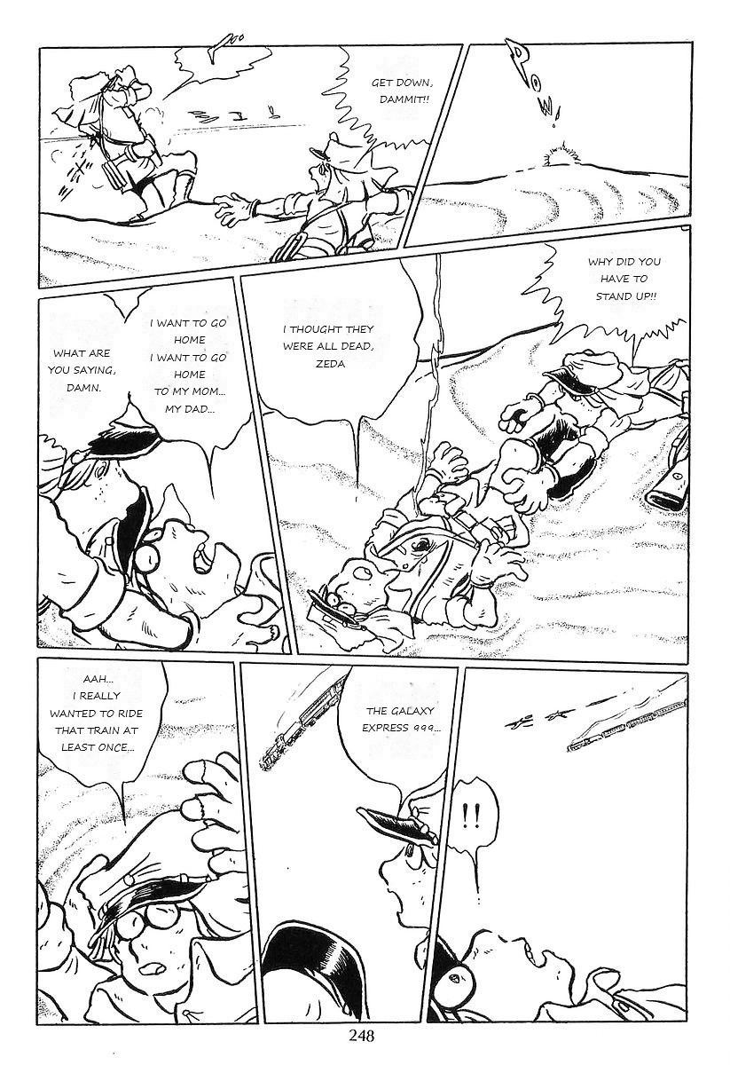 Ginga Tetsudou 999 Chapter 54 page 4 - Chapter 54: The Laboratory of Eternal War