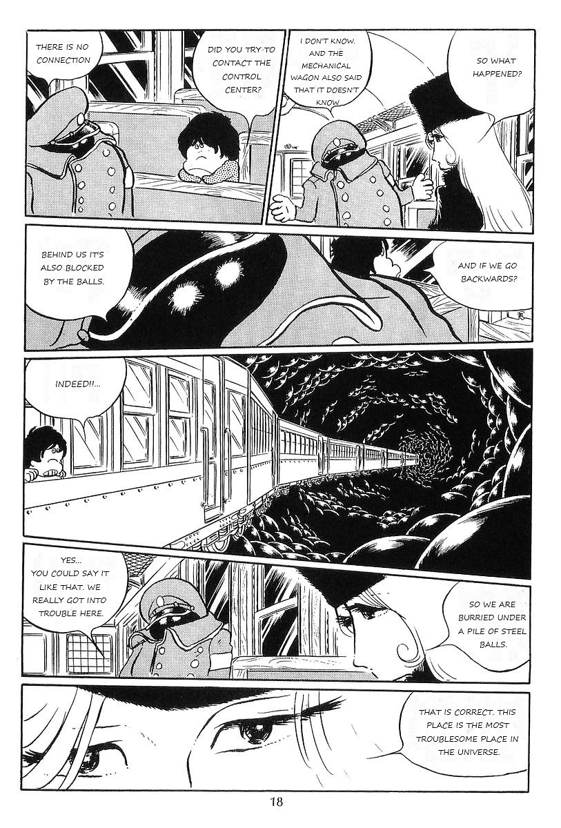 Ginga Tetsudou 999 Chapter 55 page 21 - Chapter 55: Ghost Tunnel