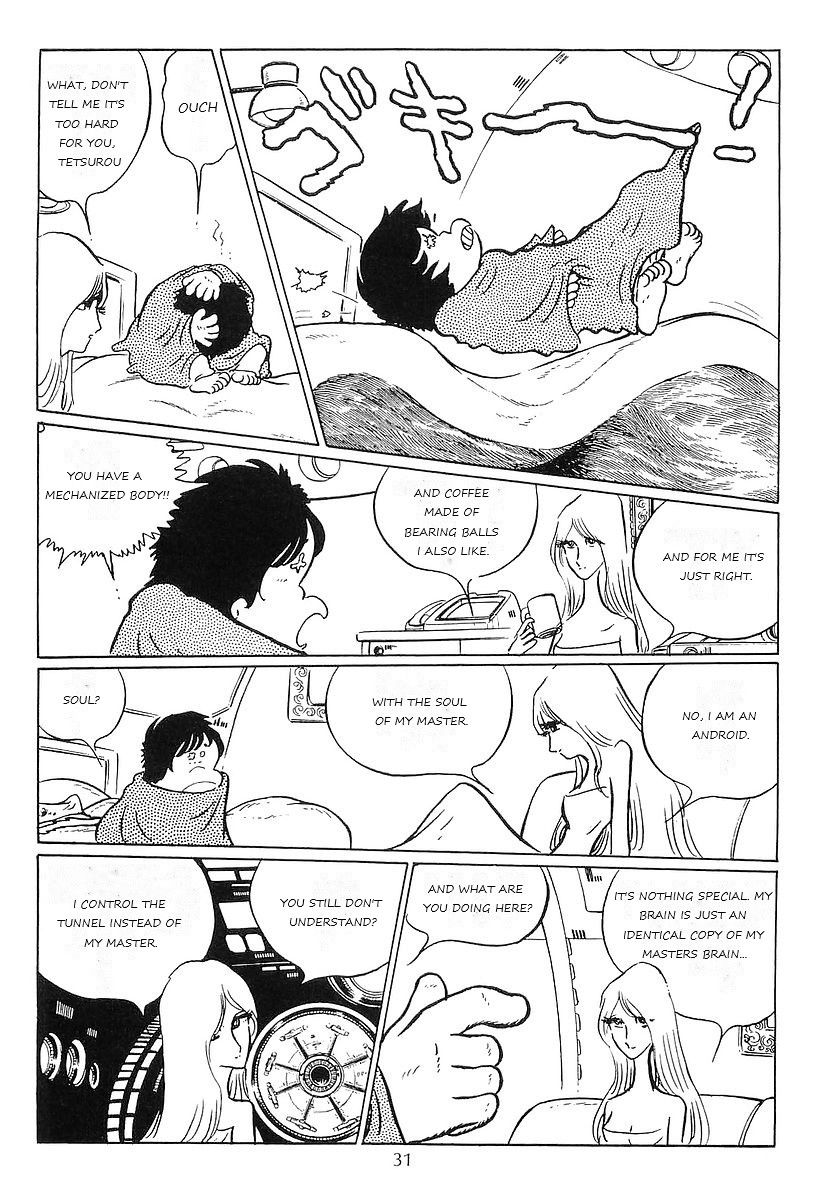 Ginga Tetsudou 999 Chapter 55 page 34 - Chapter 55: Ghost Tunnel