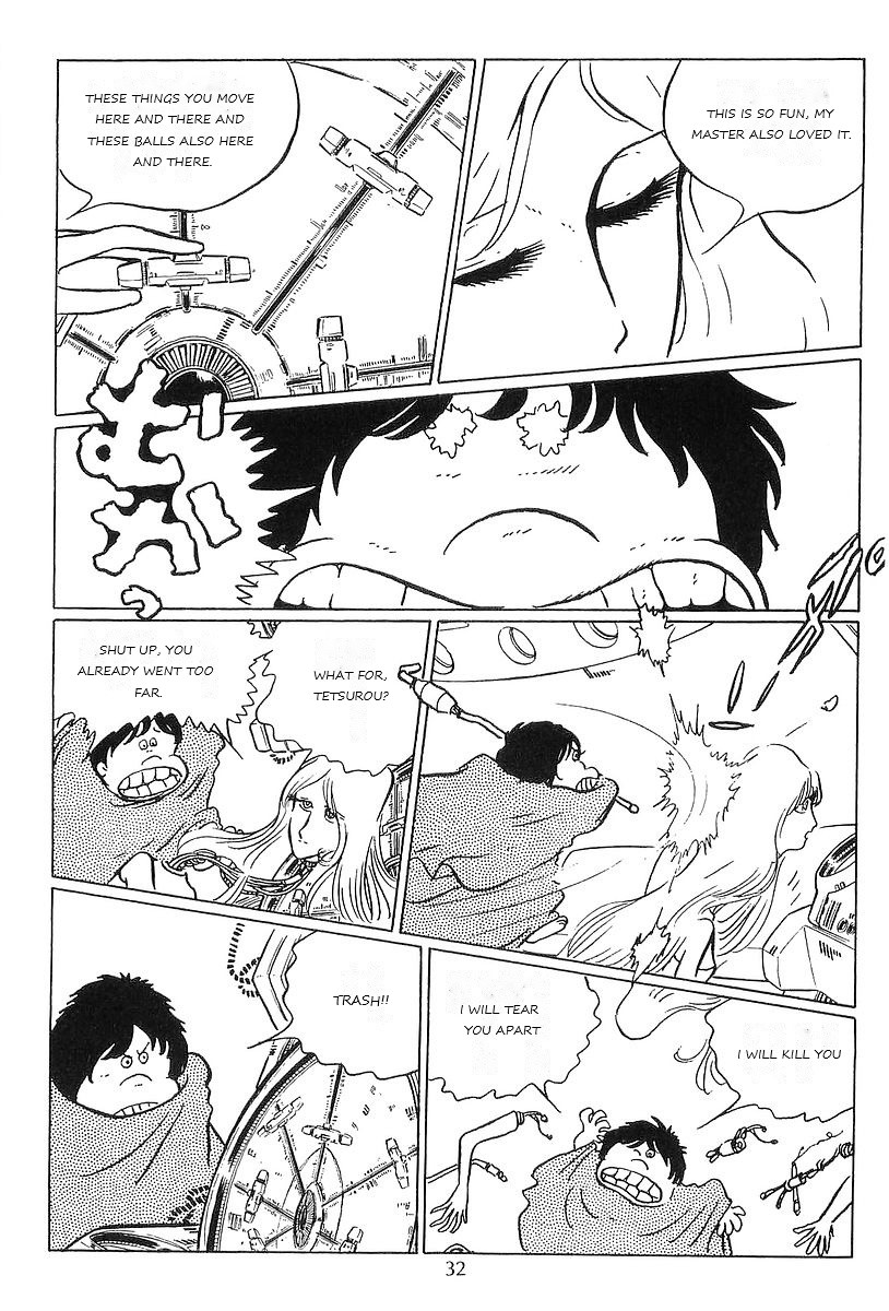 Ginga Tetsudou 999 Chapter 55 page 35 - Chapter 55: Ghost Tunnel