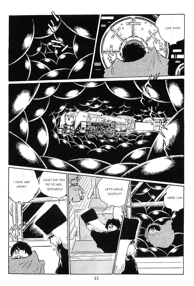 Ginga Tetsudou 999 Chapter 55 page 36 - Chapter 55: Ghost Tunnel