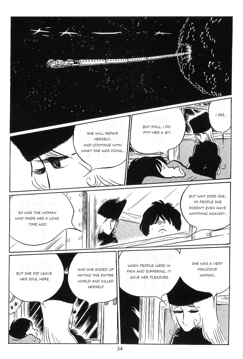Ginga Tetsudou 999 Chapter 55 page 37 - Chapter 55: Ghost Tunnel