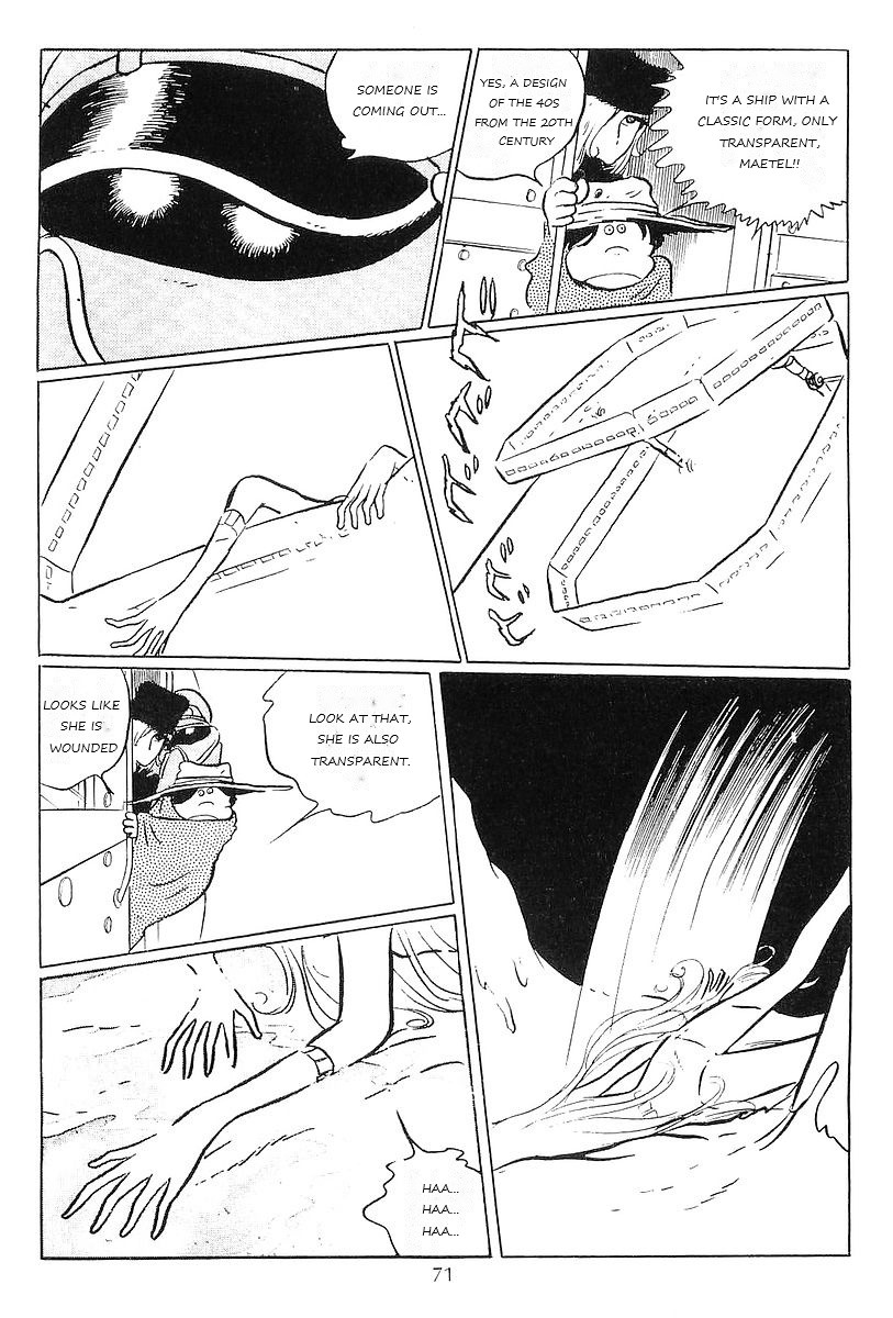 Ginga Tetsudou 999 Chapter 56 page 35 - Chapter 56: Artemis of the Transparent Sea