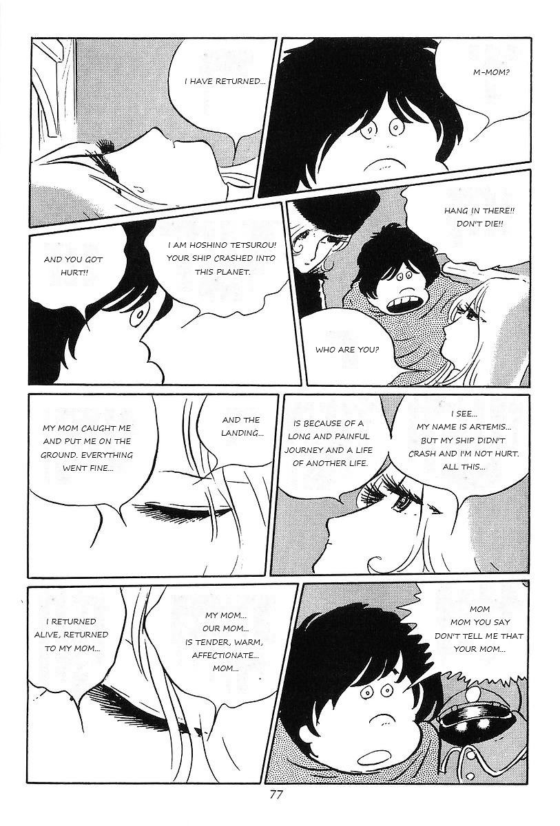 Ginga Tetsudou 999 Chapter 56 page 41 - Chapter 56: Artemis of the Transparent Sea