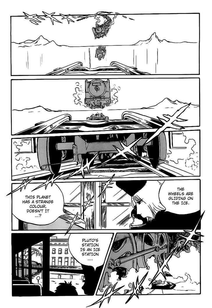 Ginga Tetsudou 999 Chapter 6 page 8 - Chapter 6 : Shadow of the Planet of Hesitation